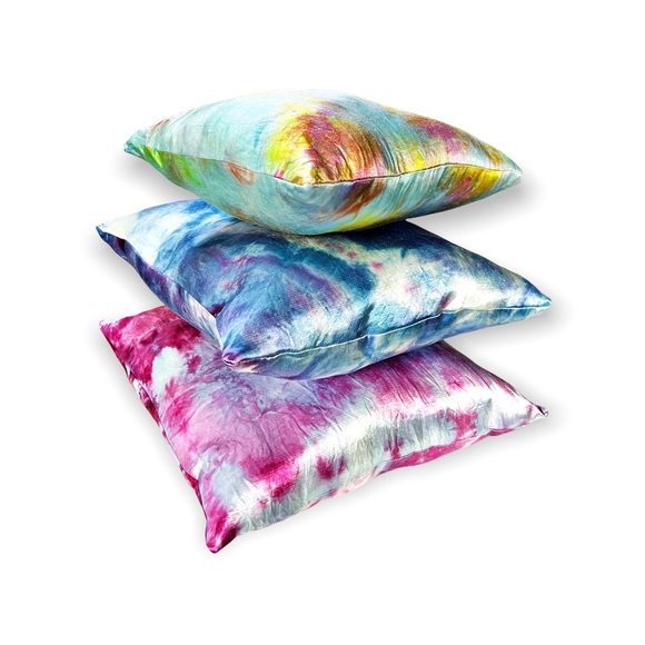 Accents Hemp Silk Lumbar Pillow Rainbow Tie Dye Poshmark